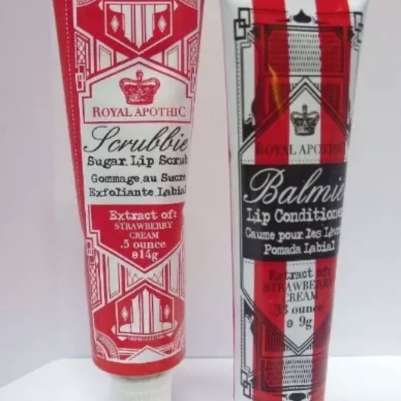 Royal Apothic 4 Lip Scrubs & 4 Lip Balms Exfoliating Perfect Lips Tubes NIB - Picture 7 of 8